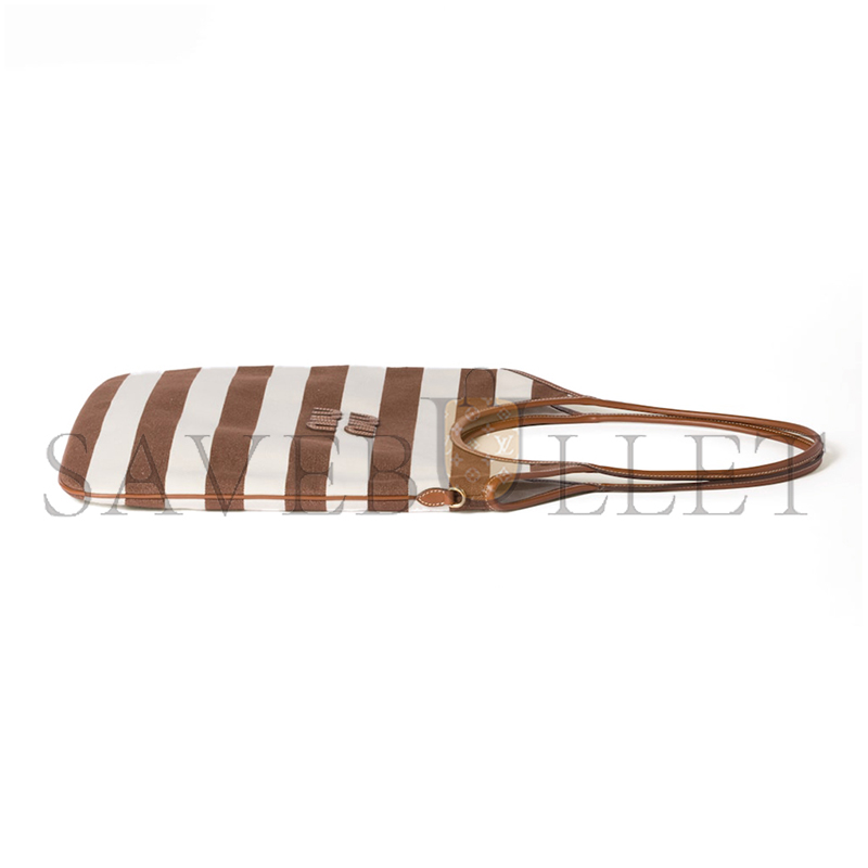 M1v M1v ivy canvas and leather bag 5bg231 (40*35cm)